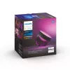 Philips Hue biały and colour ambience Iris lampa stołowa, Inteligentna lampa stołowa, Bluetooth/Zigbee, Czarny, LED, Metal, Tworzywo sztuczne, Niewymienne żarówki