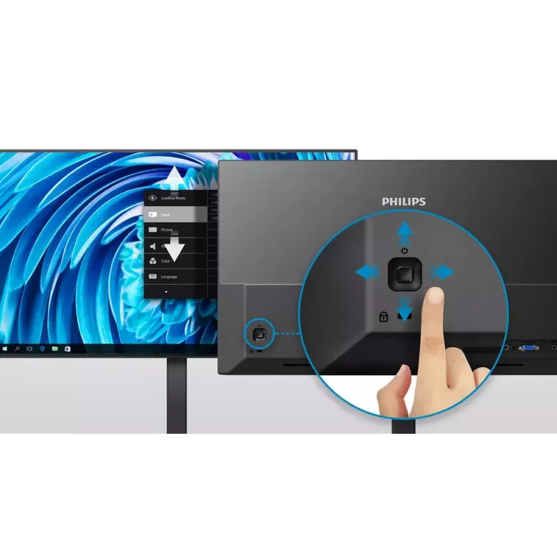 Philips 5000 series 27E1N5600HE/00 monitor komputerowy 68.6 cm (27 cali) 2560 x 1440 pikseli Quad HD LCD Czarny