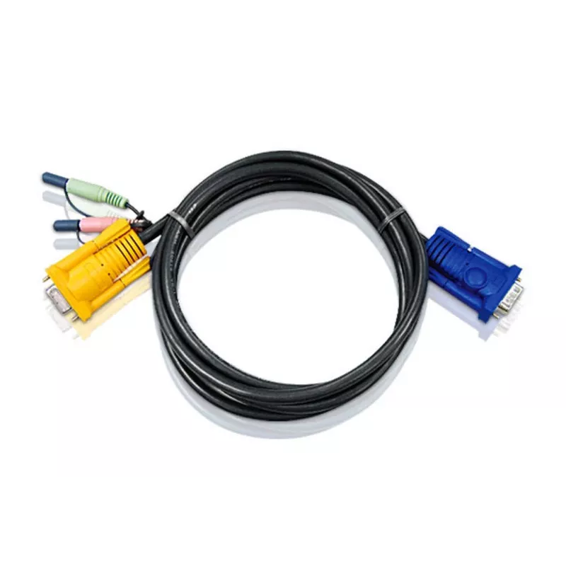 Kabel KVM ATEN 2L5203A czarny 3 m