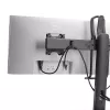 Podwójny stojak biurkowy na monitory StarTech.com Crossbar, do dwóch 27-calowych ekranów, mocowanie VESA 75x75/100x100, bezproblemowa regulacja wysokości, do 13,2 funta (6 kg) na wyświetlacz