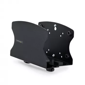 Uchwyt ścienny do komputera PC StarTech.com, obsługa komputerów stacjonarnych do 18 kg, beznarzędziowa regulacja 50–200 mm, wytrzymała półka/uchwyt ścienny do obudowy PC/wieży