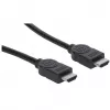 Kabel HDMI Manhattan HDMM2MHS 2m Wtyk męski do wtyku męskiego Czarny