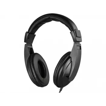 Sandberg Saver MiniJack Headphone Large, przewodowe, rozmowy/muzyka, 20–20000 Hz, 270 g, słuchawki, czarny