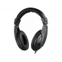 Sandberg Saver MiniJack Headphone Large, przewodowe, rozmowy/muzyka, 20–20000 Hz, 270 g, słuchawki, czarny