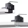 Potrójny uchwyt biurkowy StarTech.com do trzech ekranów 27 inch, VESA 75x75/100x100, regulacja ramion bez narzędzi, mocowanie zaciskowe/przelotowe, ramiona ze sprężyną