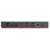 Lenovo 40AN0135EU stacja dokująca/replikator portów przewodowa Thunderbolt 3 Czarny, Czerwony
