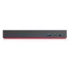 Lenovo 40AN0135EU stacja dokująca/replikator portów przewodowa Thunderbolt 3 Czarny, Czerwony