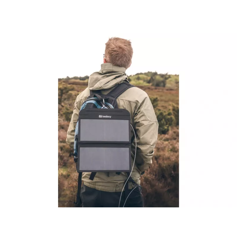 Sandberg Ładowarka solarna 13 W 2xUSB