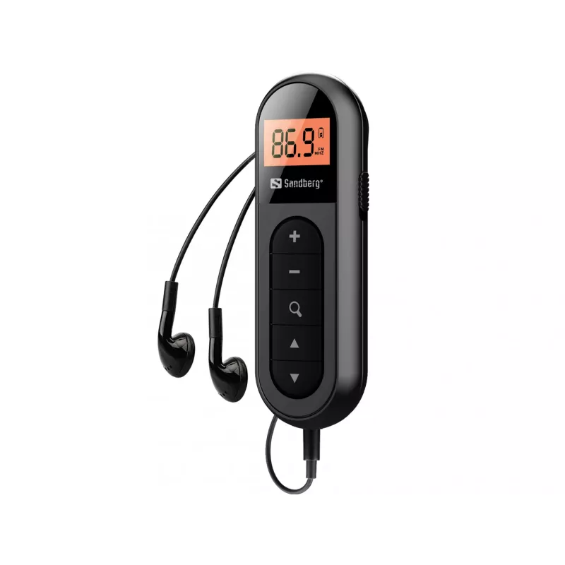 Przenośne radio Sandberg Pocket Radio FM Recharge FM 76-108 MHz