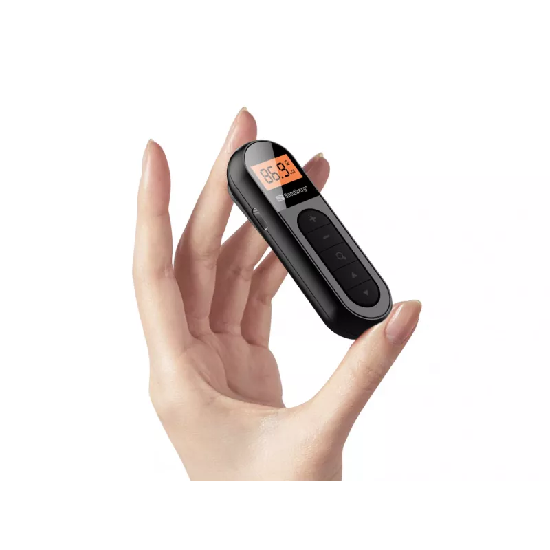 Przenośne radio Sandberg Pocket Radio FM Recharge FM 76-108 MHz