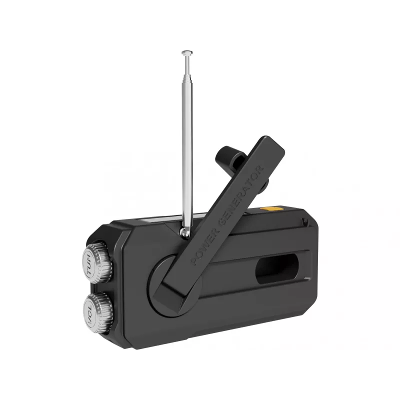 Sandberg Survivor Radio All-in-1 2000, przenośne, AM, FM, 87 - 180 MHz, 520 - 1710 kHz, 3 W, analogowe