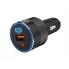 Ładowarka samochodowa Sandberg 3w1 130W USB-C PD szybkie ładowanie uniwersalna