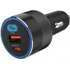 Ładowarka samochodowa Sandberg 3w1 130W USB-C PD szybkie ładowanie uniwersalna