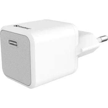 Ładowarka sieciowa Sandberg 20W USB-C + Lightning 1M szybkie ładowanie biały