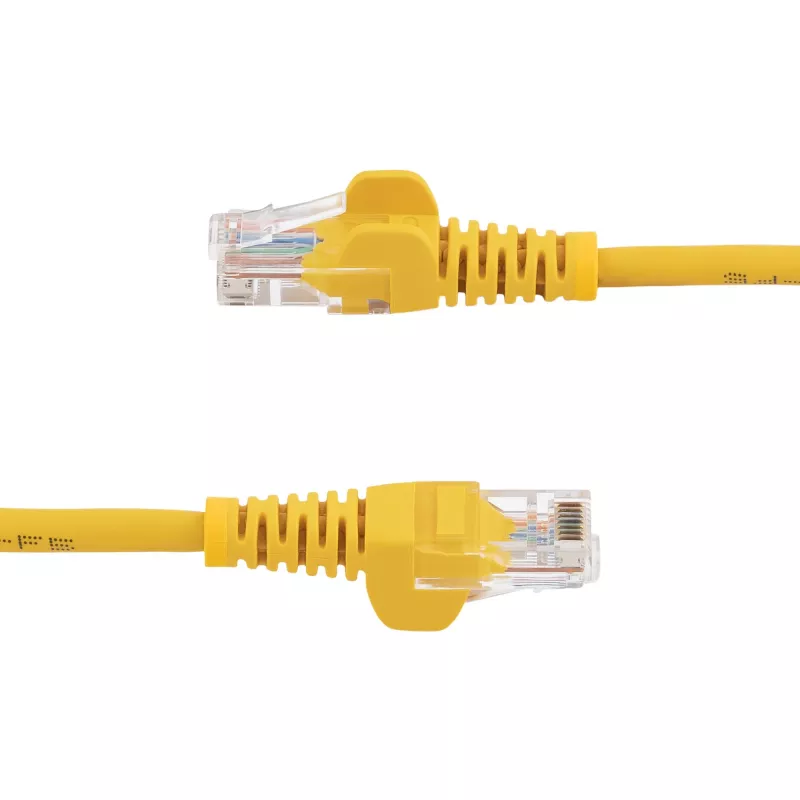 StarTech.com Cat5e Ethernet Patch kabel with Snagless RJ45 Connectors - 10 m, żółty
