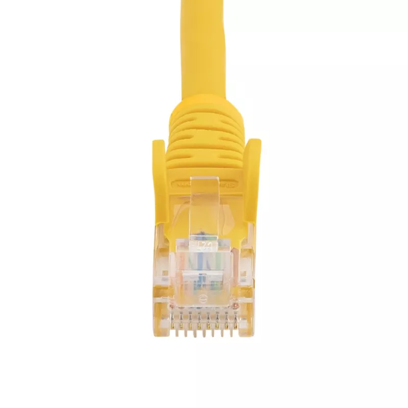 StarTech.com Cat5e Ethernet Patch kabel with Snagless RJ45 Connectors - 10 m, żółty