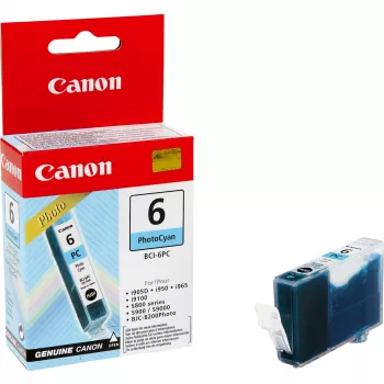 Wkład atramentowy Canon BCI-6PC 4709A002 Cyjan