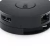 DELL DA300 przewodowy USB 3.2 Gen 2 (3.1 Gen 2) Typ-C Czarny
