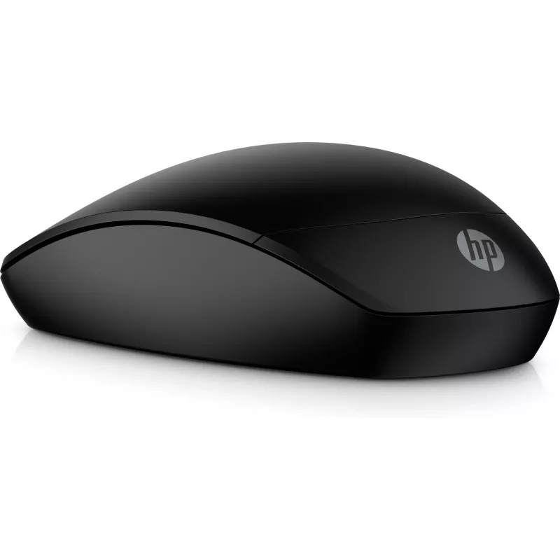 HP 235 cienki Wireless mysz, symetryczna, optyczna, RF bezprzewodowa, 1600 DPI, czarna