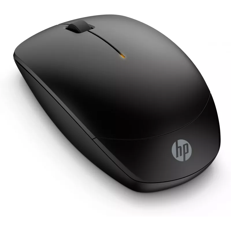HP 235 cienki Wireless mysz, symetryczna, optyczna, RF bezprzewodowa, 1600 DPI, czarna