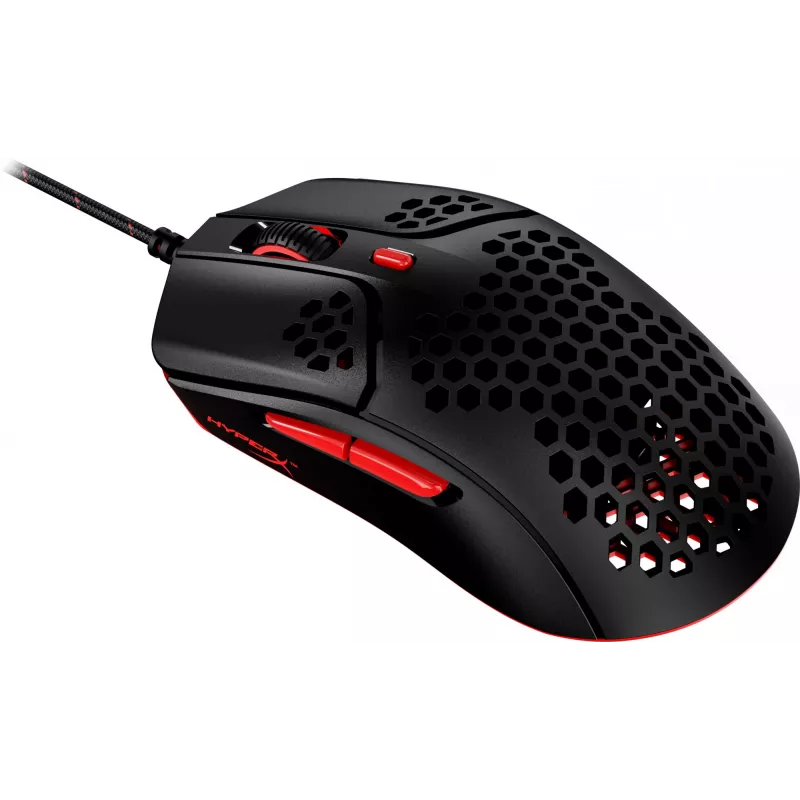 HyperX Pulsefire Haste - Mysz gamingowa (czarno-czerwona)