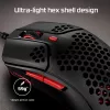 HyperX Pulsefire Haste - Mysz gamingowa (czarno-czerwona)
