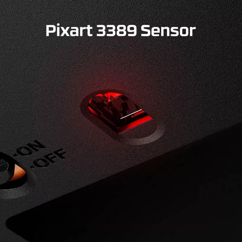 HyperX Pulsefire Dart - Bezprzewodowa mysz gamingowa (czarna)