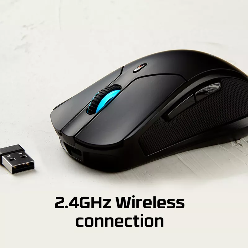 HyperX Pulsefire Dart - Bezprzewodowa mysz gamingowa (czarna)