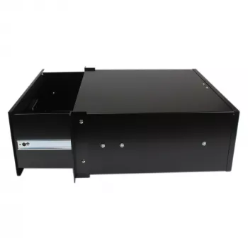 StarTech.com 4U czarna stalowa szuflada do szaf i szaf stojących 19 inch