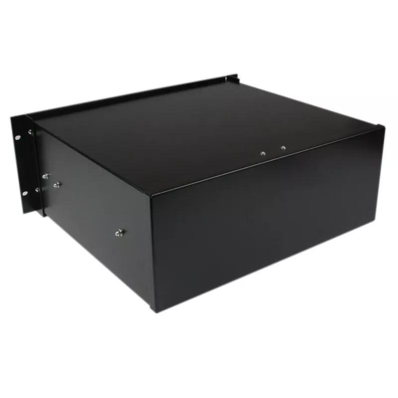 StarTech.com 4U czarna stalowa szuflada do szaf i szaf stojących 19 inch