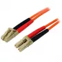 StarTech.com 5m kabel światłowodowy - wielomodowy dupleks 50/125 - LSZH przewód połączeniowy światłowodowy - LC/LC