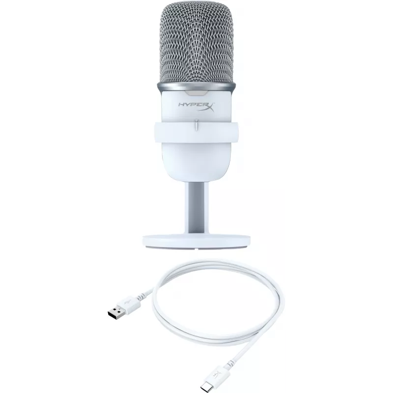 HyperX SoloCast - mikrofon USB (biały)