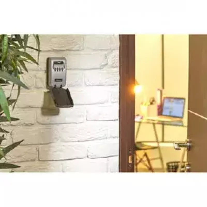 Sejf ścienny MASTER LOCK Średni podświetlana tarcza skrytka na klucze Select Access Szary