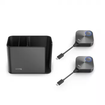 Bezprzewodowy system prezentacji BenQ TZY61 Desktop, czarny, obudowa ABS/aluminium/PC, 67×67×23,2 mm