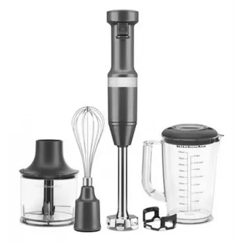 KitchenAid 5KHBV83EDG Blender ręczny 1 L 180 W Szary