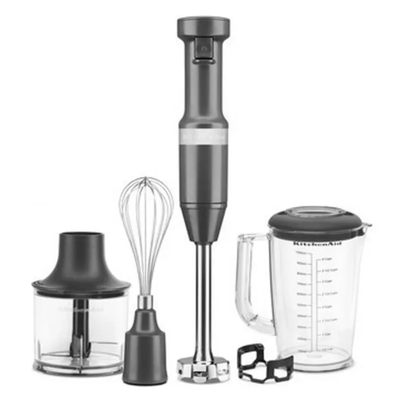 KitchenAid 5KHBV83EDG Blender ręczny 1 L 180 W Szary