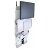 Pionowy uchwyt ścienny Ergotron StyleView 61 cm (24 cale)