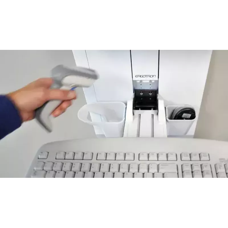 Pionowy uchwyt ścienny Ergotron StyleView 61 cm (24 cale)