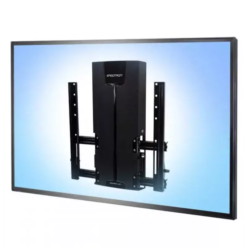 Uchwyt do monitora Ergotron 61-128-085 160 cm (63 cale) ścienny czarny