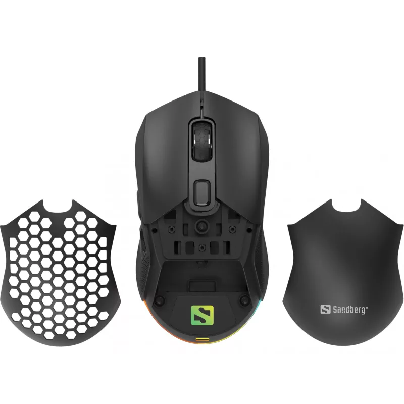 Mysz Sandberg FlexCover 6D USB Type-A
