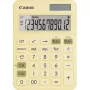 Kalkulator podstawowy Canon LS-125KB 12 cyfr żółty funkcja podatkowa podwójne zasilanie
