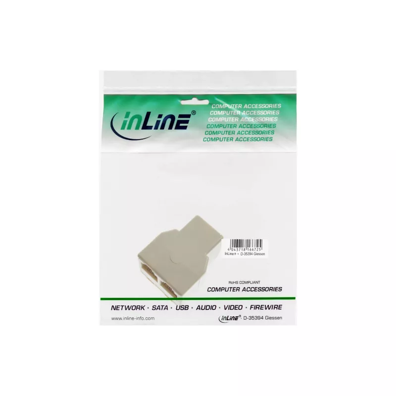 InLine Modular Distributor 1x gniazdo RJ12 / 2x gniazdo RJ12 69999B