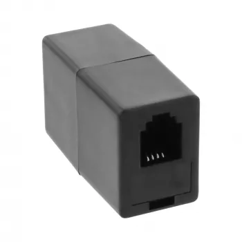 Modułowe złącze InLine RJ10 4P4C żeńskie / żeńskie 69999E