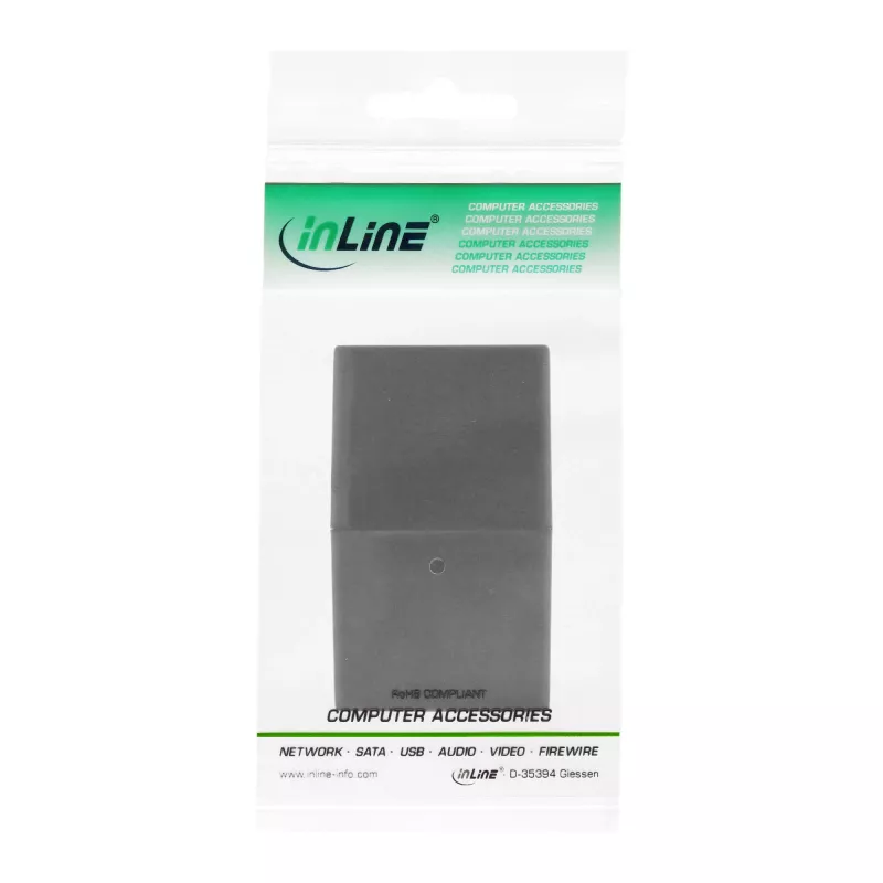 Modułowe złącze InLine RJ10 4P4C żeńskie / żeńskie 69999E