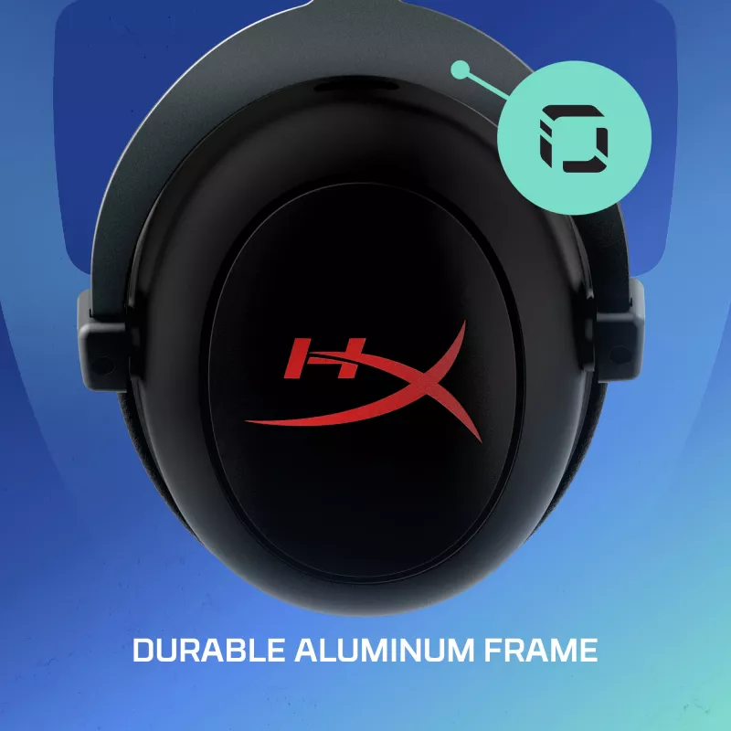 HyperX Cloud II Core Bezprzewodowy Zestaw Słuchawkowy Gamingowy