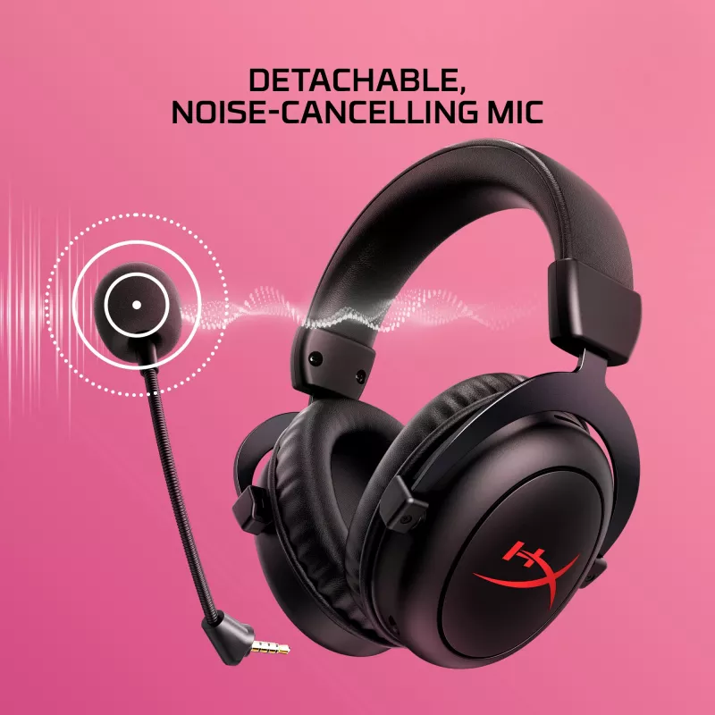 HyperX Cloud II Core Bezprzewodowy Zestaw Słuchawkowy Gamingowy