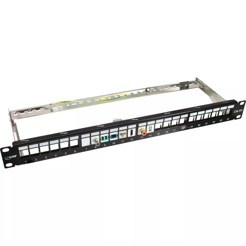 Wkładka żeńska RJ45 SNAP-In Cat.5e InLine