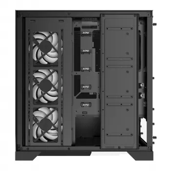 XPG INVADER X WOF Mid-Tower Czarny, Midi Tower, PC, Czarny, ATX, micro ATX, Mini-ITX, SPCC, 17.5 cm