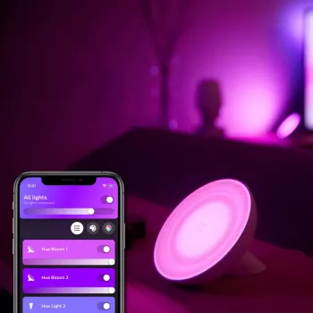 Inteligentna lampa stołowa Philips Hue biały and colour ambience Bloom