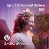 HyperX Cloud III Wireless - Zestaw słuchawkowy gamingowy, Czarny; Czerwony, Chiny, Wokółuszne, Zamknięte, Aktywne, 155 mm